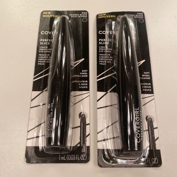 CoverGirl Perfect Slice Liquid Eyeliner Set of 2 - Picture 1 of 2